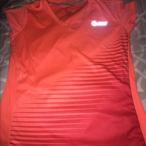 Orange Nike Run Top